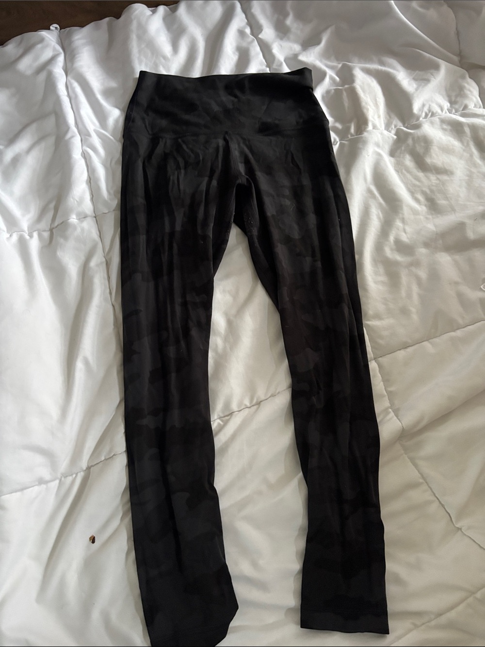 lululemon athletica Black Camo Leggings